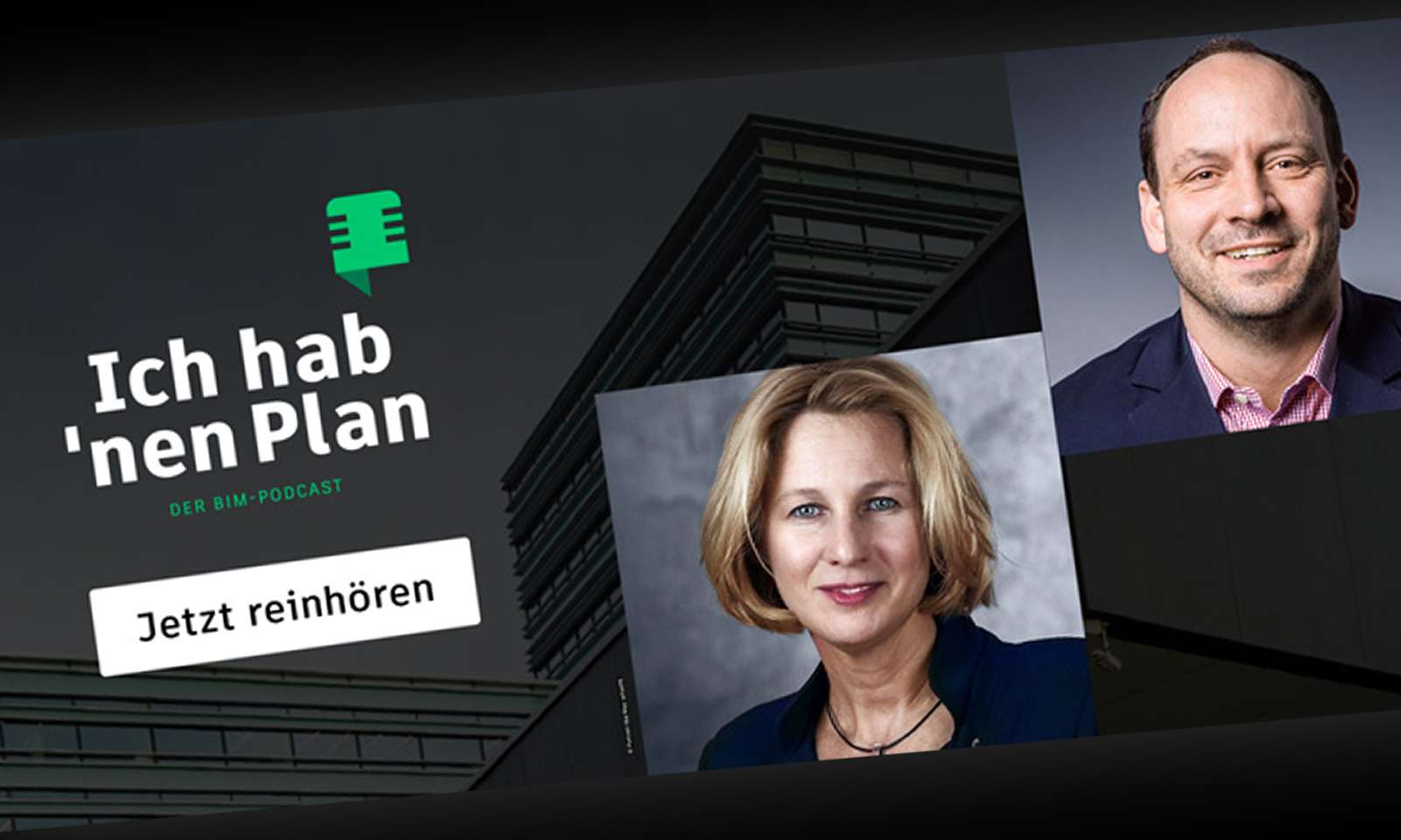 Banner für den